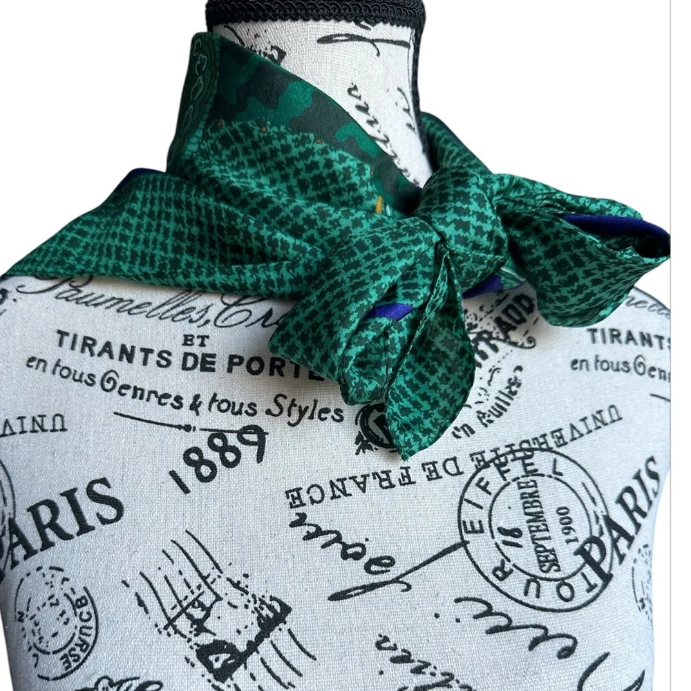 Christian Dior large silk scarf